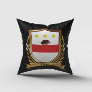 Rizzo Surname Shield Cushion