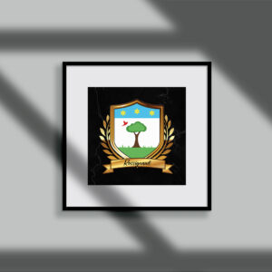 Rossignaud Surname Shield Prints