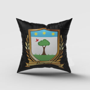Rossignaud Surname Shield Cushion