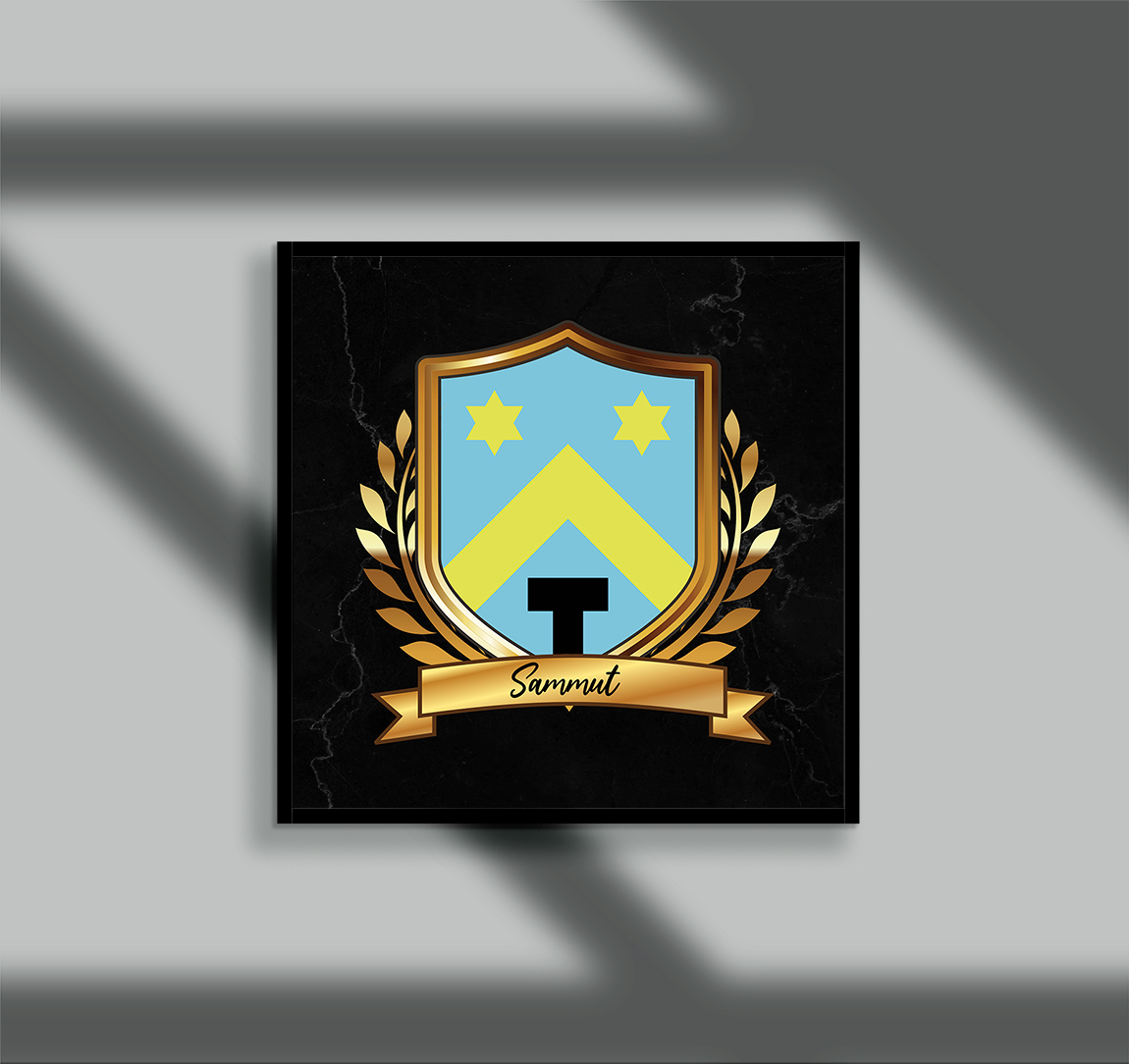 Sammut Surname Shield Prints - Image 3