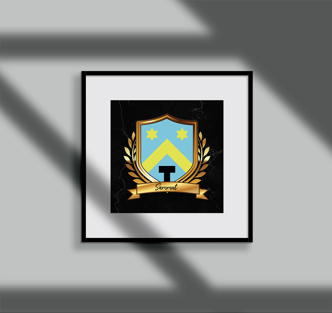 Sammut Surname Shield Prints