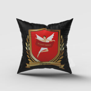 Sapiano Surname Shield Cushion