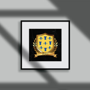 Simiana Surname Shield Prints