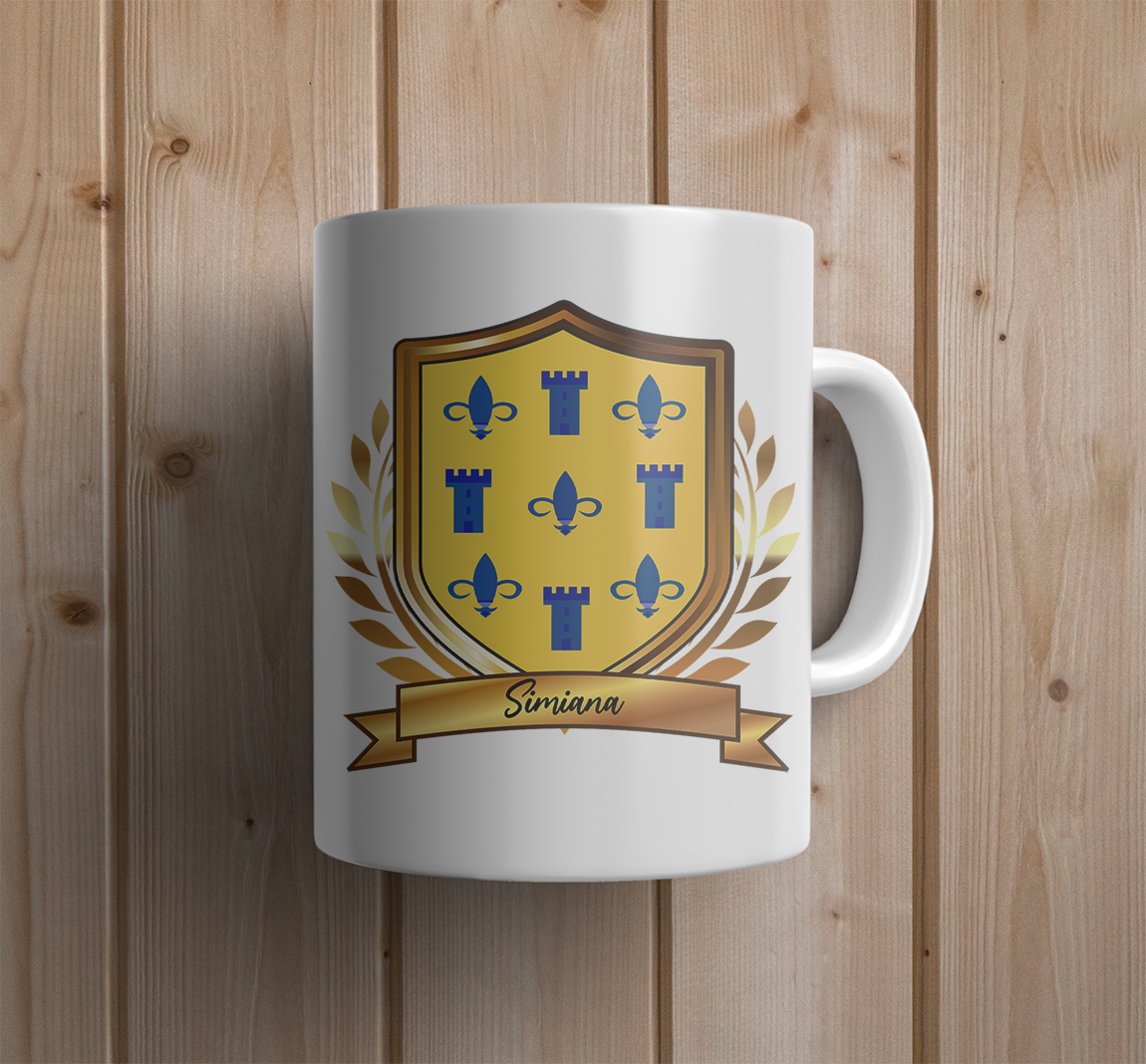 Simiana Shield Mug