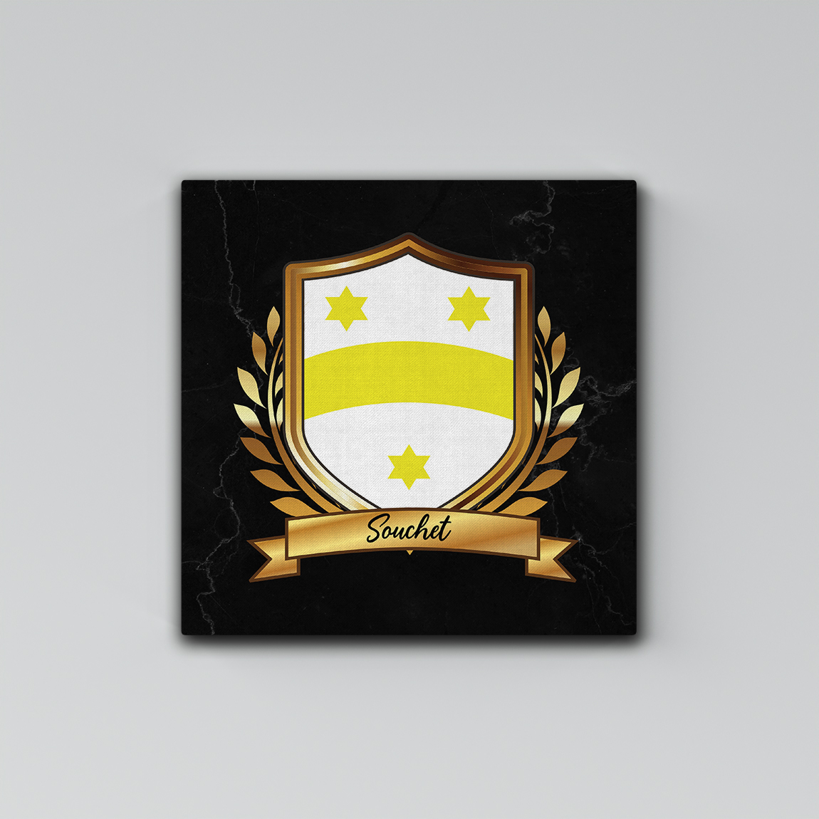 Souchet Surname Shield Prints - Image 3