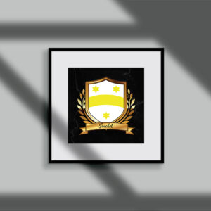 Souchet Surname Shield Prints