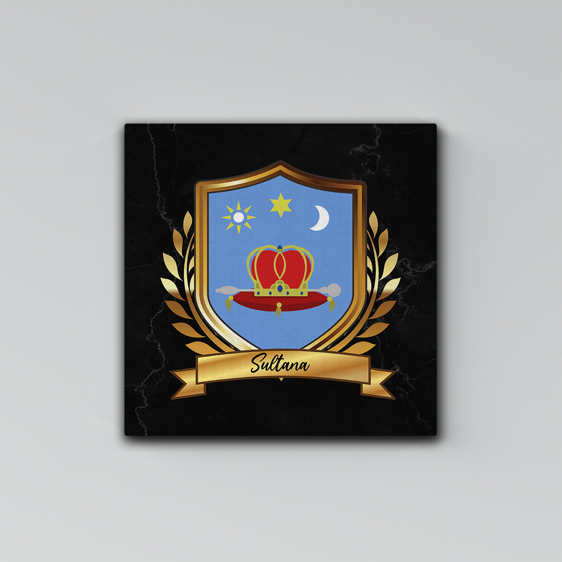 Sultana Surname Shield Prints - Image 3