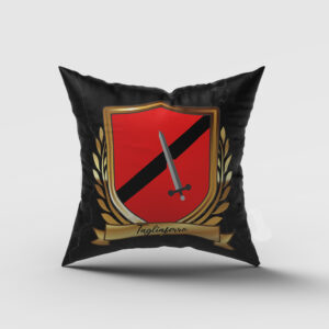Tagliaferro Surname Shield Cushion