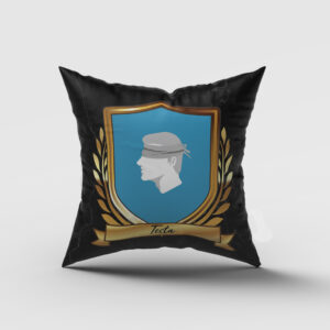 Testa Surname Shield Cushion