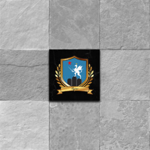 Agius Coat of Arms Ceramic Tile