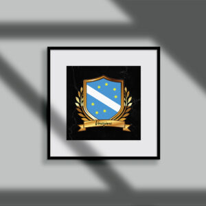 Veneziani Surname Shield Prints