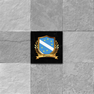 Veneziani Coat of Arms Ceramic Tile