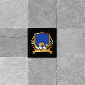 Zahra Coat of Arms Ceramic Tile