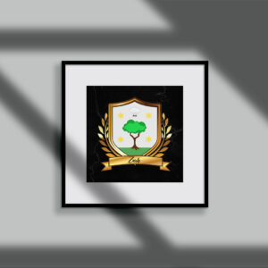 Zarb Surname Shield Prints