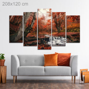 Foggy Forest in Autumn