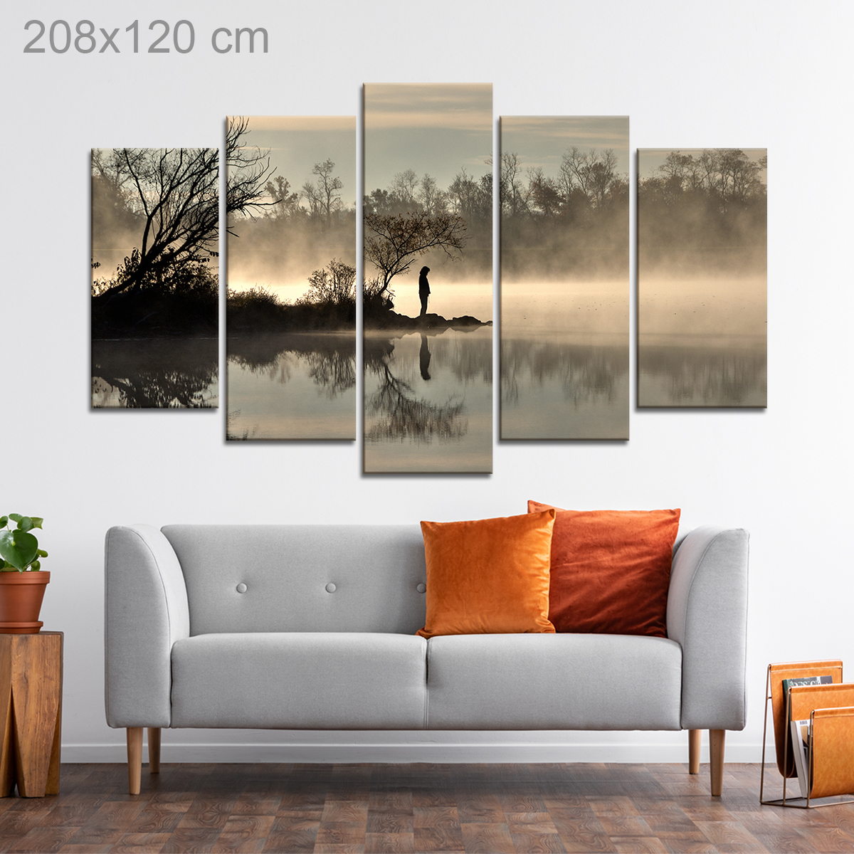 Small Land on a Lake