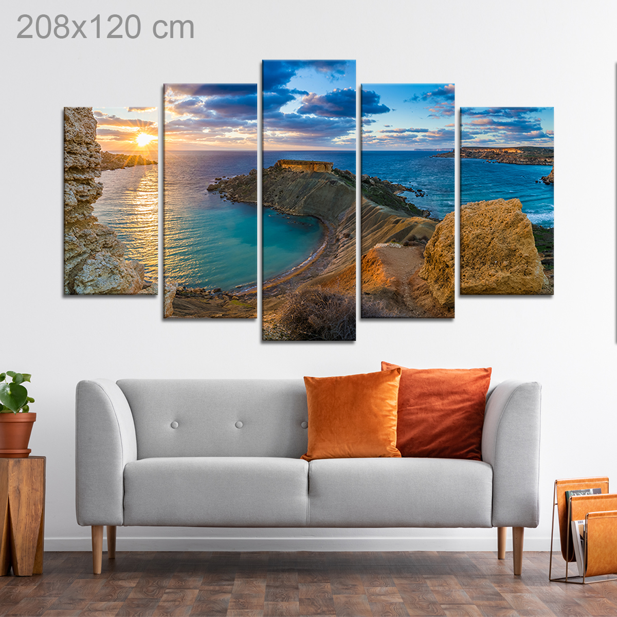 Gnejna Bay and Golden Bay, Malta