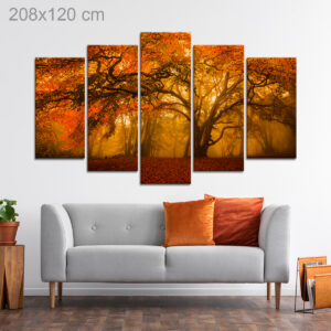 Golden Forest in Autumn