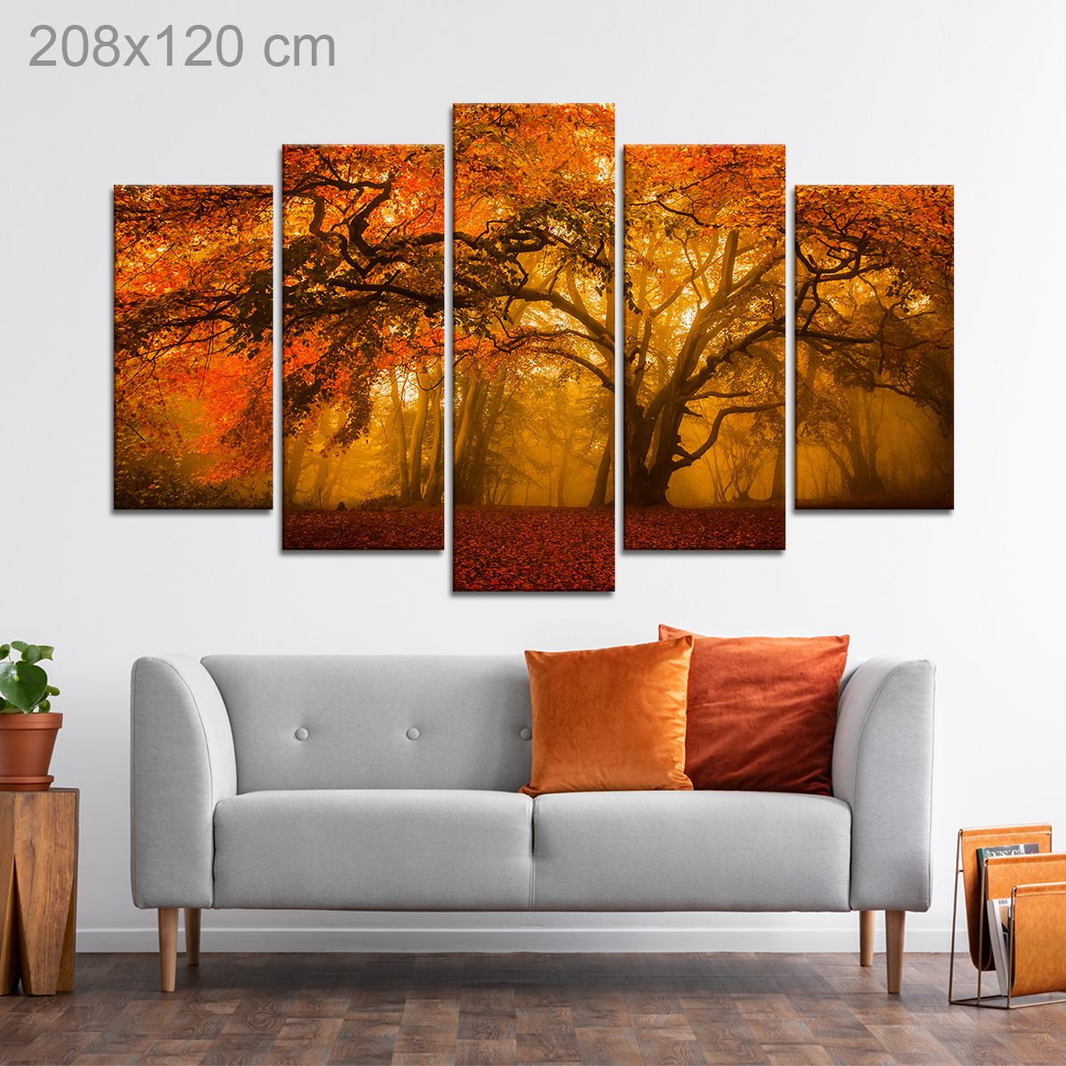 Golden Forest in Autumn