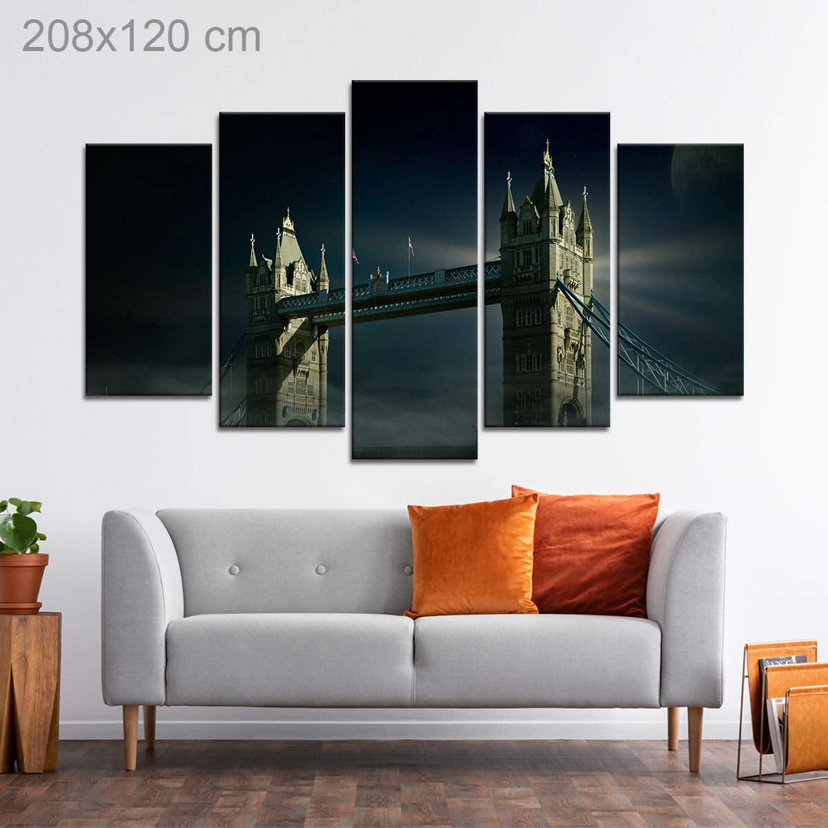 London Bridge on a Foggy Night