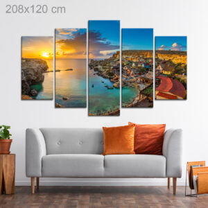 Popeye Village at Anchor Bay during Sunrise