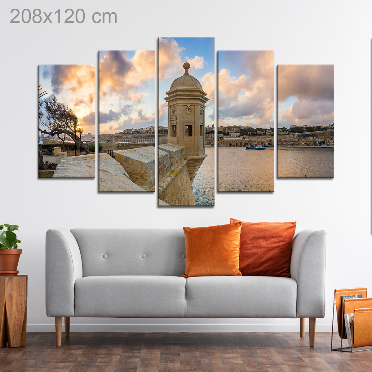 Gardjola when the Sun is Setting