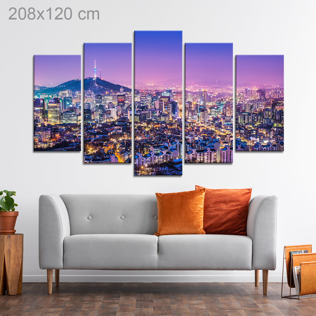 City view of Seoul, Korea