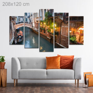 Canal on a Stream in Venice, Italy