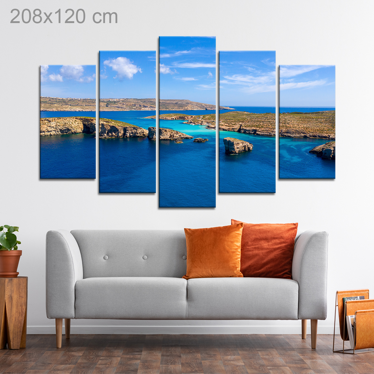 Comino Island Coastline