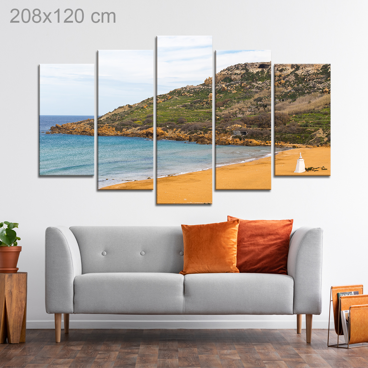 Edge of Ramla Bay, Gozo