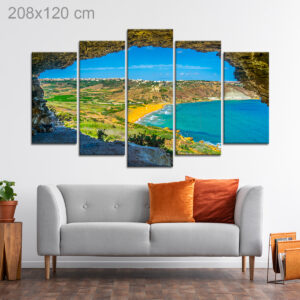 Distant View of Ramla Bay