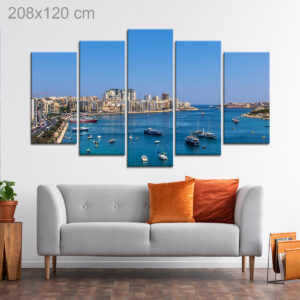 Marsamxett Harbor in Sliema, Gozo