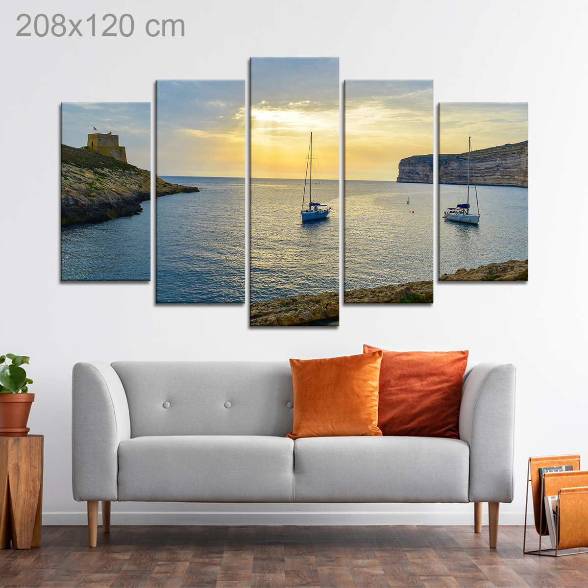 Opening to Meditarranean Sea from Gozo