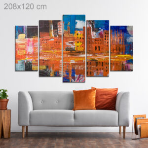 Metrapolis Abstract Painting