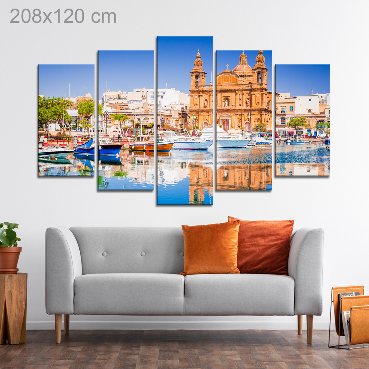 Msida Marina in Valletta, Malta