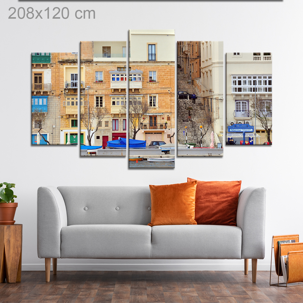 Neighbourhood in Senglea, Malta