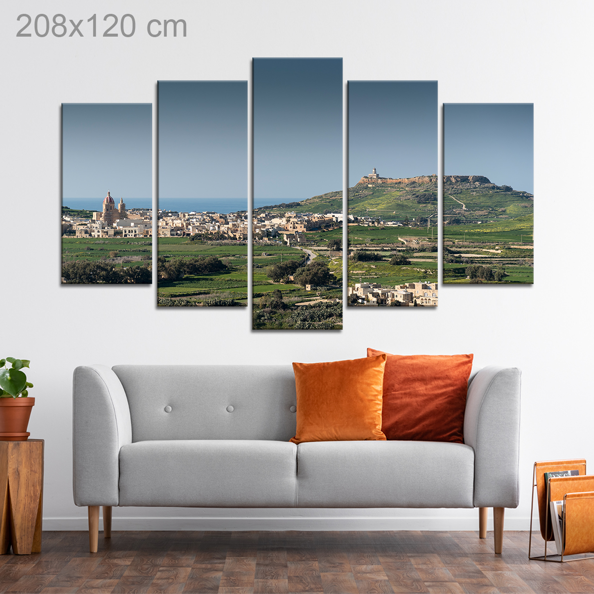 View of Victoria, Gozo