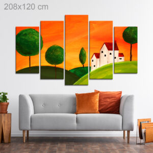 Painting of a Tuscan Landscape