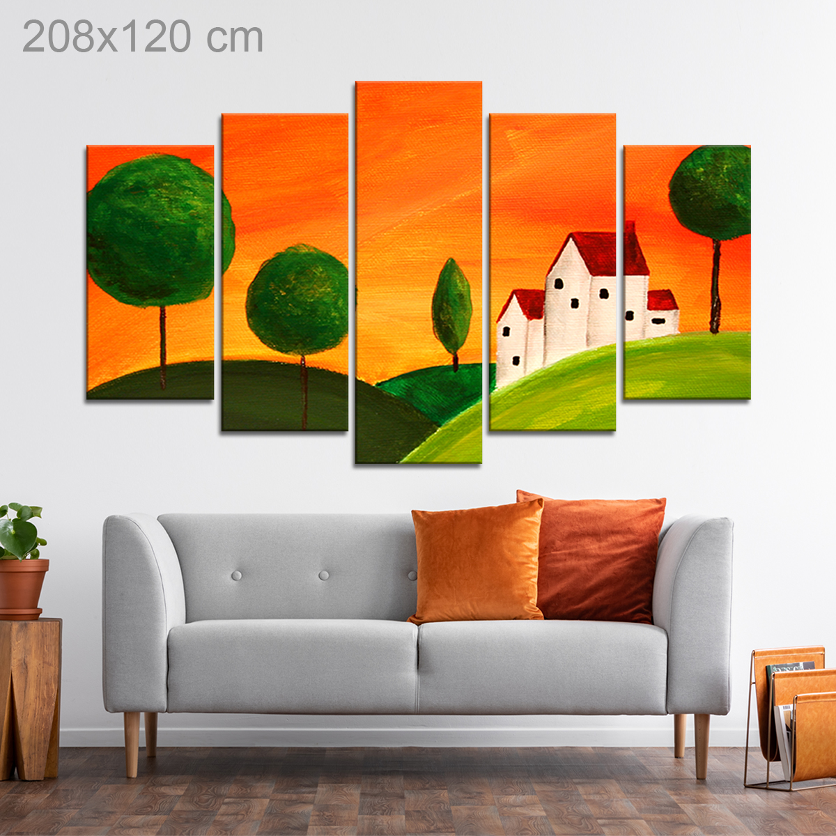 Painting of a Tuscan Landscape