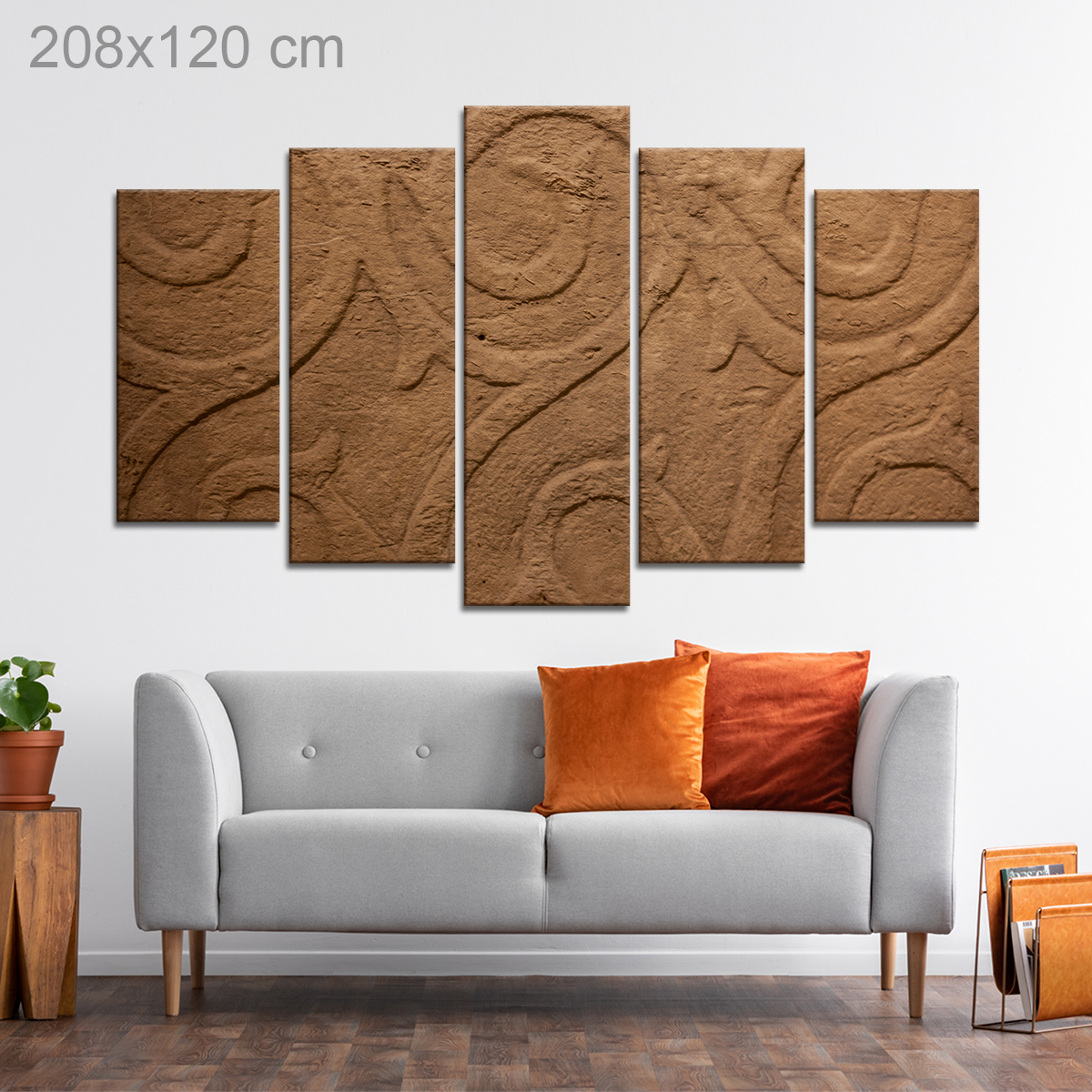 Remains of a Megalithic temple in Valletta