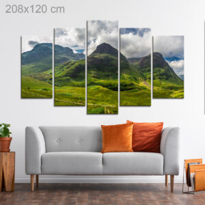 Highlands of Scotland in the Summer