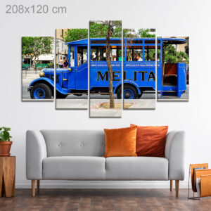 Tourist Bus in Sliema, Malta