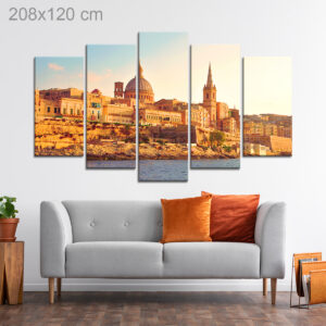 Panoramic View of Valletta, Malta