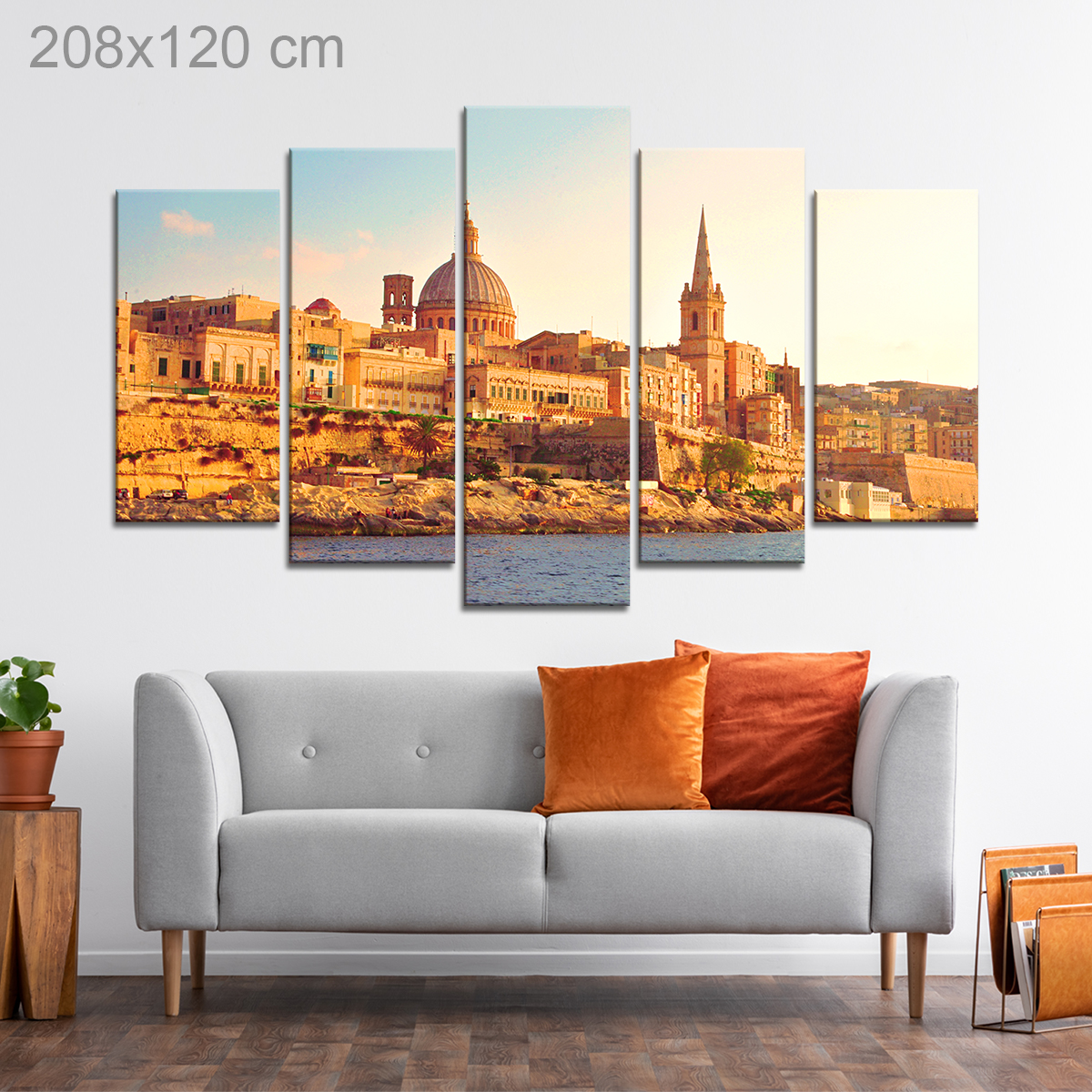 Panoramic View of Valletta, Malta