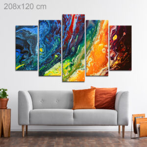 Original Colorful Abstract Painting
