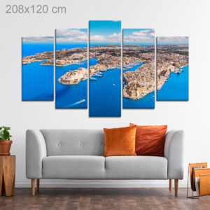 Distant View of Valletta