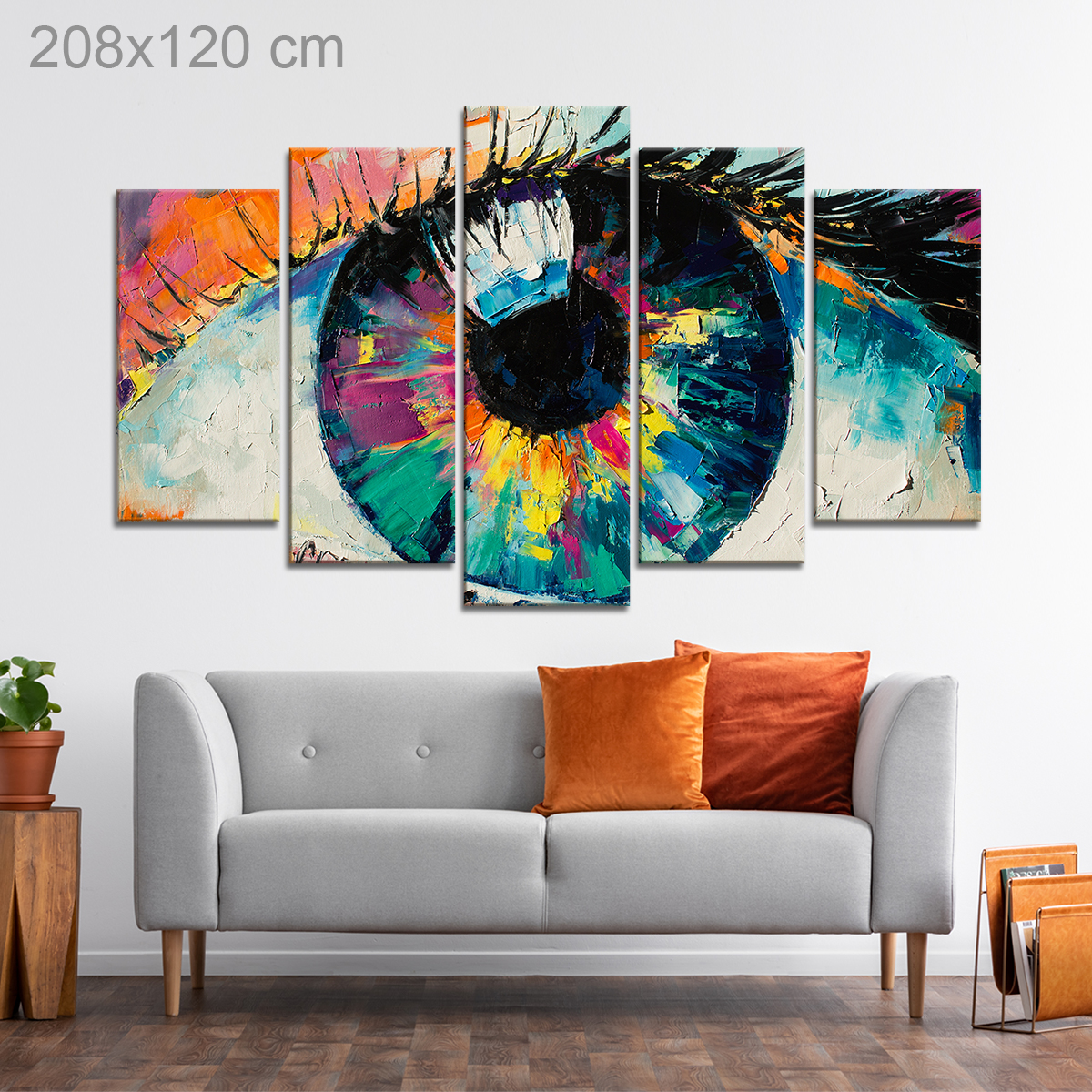 Abstract Eye Painting