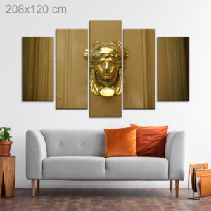 Vintage Door Knocker on Maltese Door