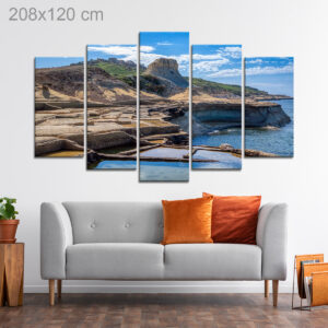 Qolla L-Bajada Hill and Salt Pans of Xwejni Bay, Gozo