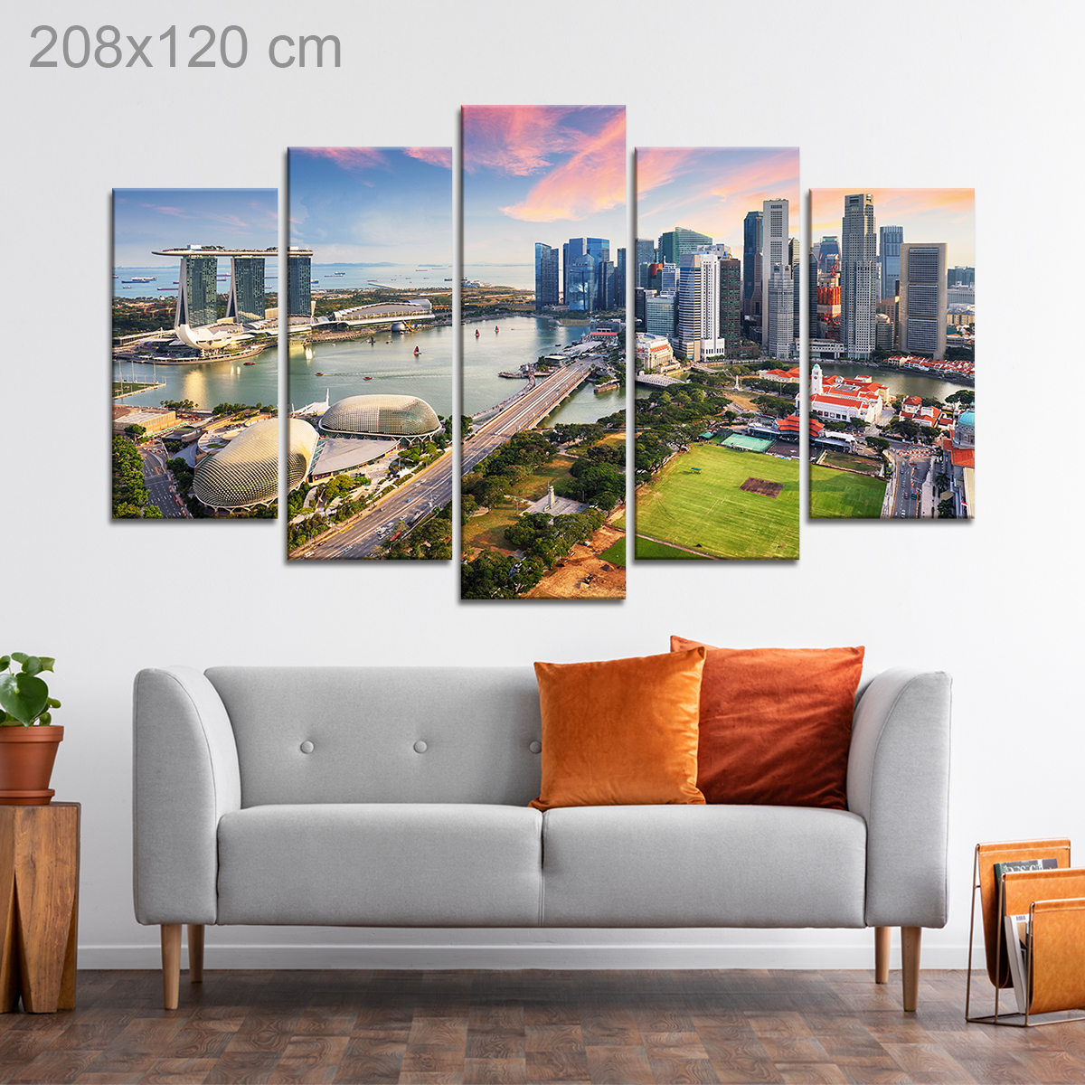 Skyline of Singapore